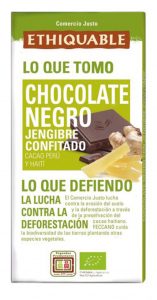 Chocolate Negro con Jengibre 