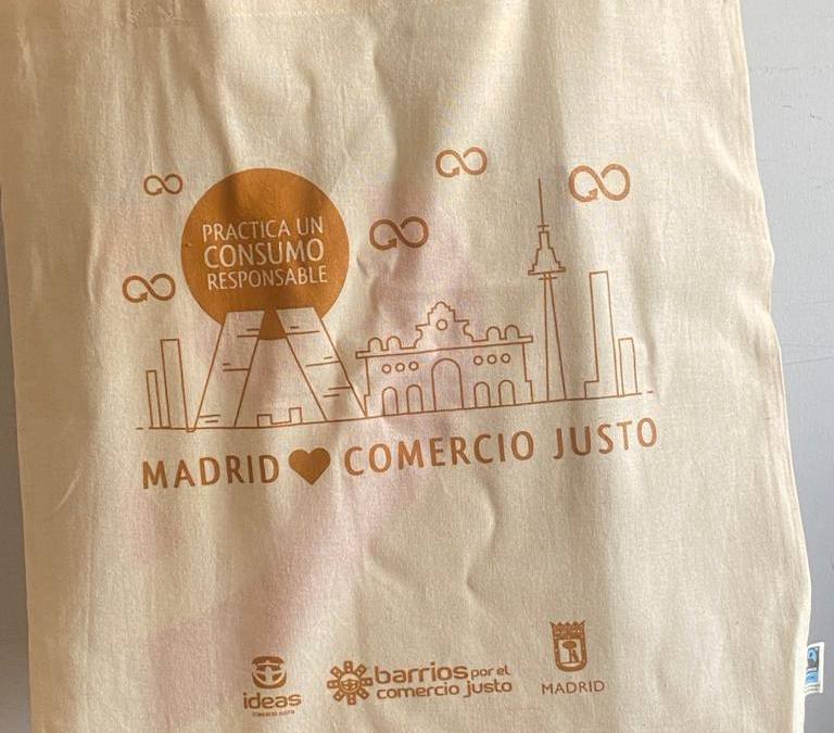 Madrid con el pequeño comercio de barrio, local, justo, sostenible, igualitario y ecológico
