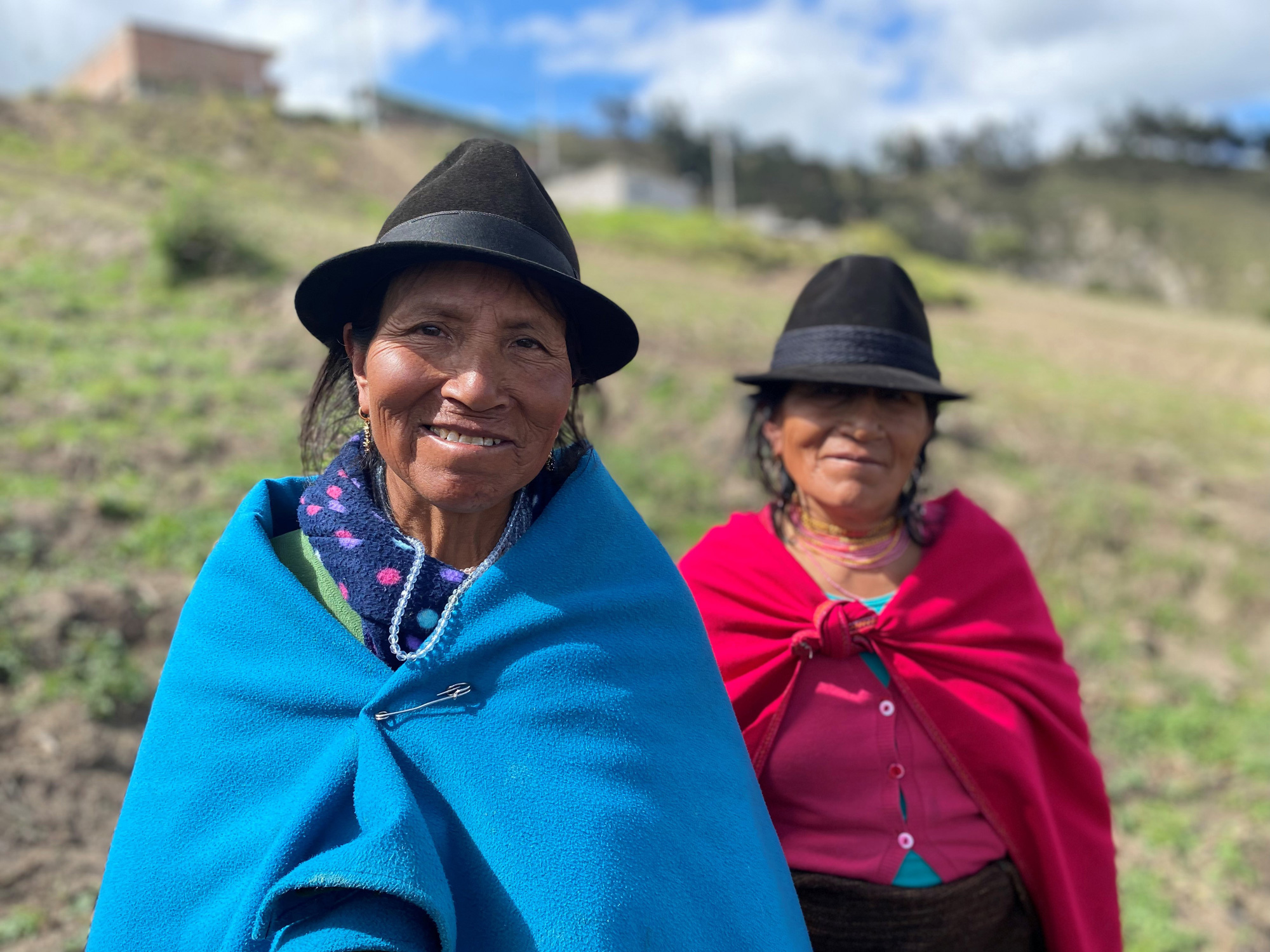 Mujeres indígenas Ecuador