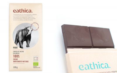 Nuevo chocolate eathica Perú 100%
