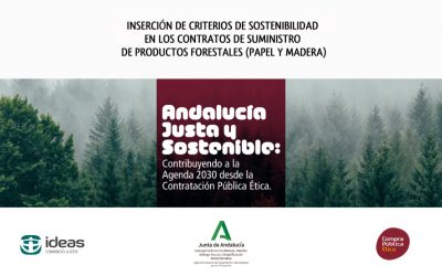 Actualización de nuestra guía sobre compra pública ética: Inserción de criterios de sostenibilidad en los contratos de suministro de productos forestales (papel y madera)