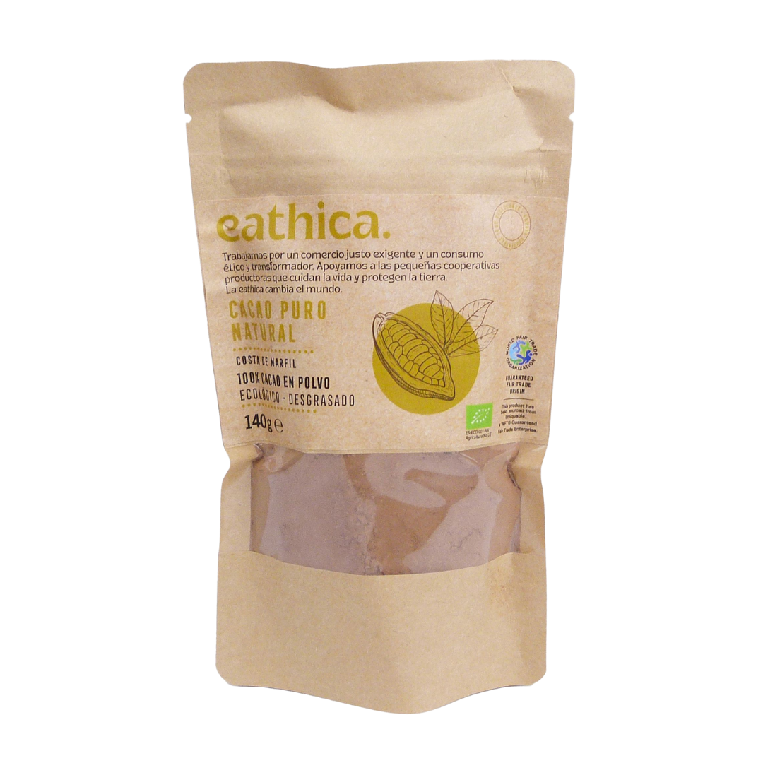 Cacao puro eathica. BIO 140 g