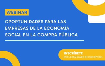 Encuentro Online para Empresas sobre la Economía Social en la Compra Pública