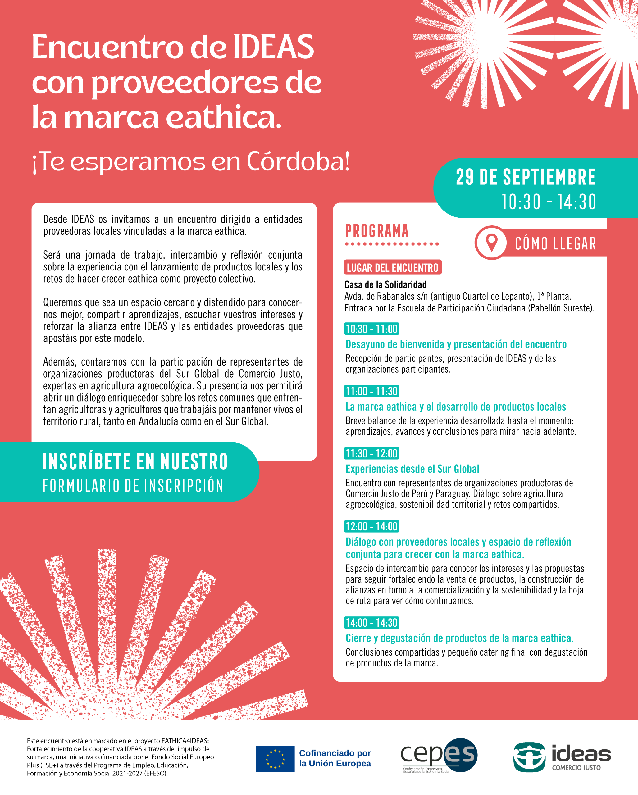 Encuentro de IDEAS con proveedores de la marca eathica.